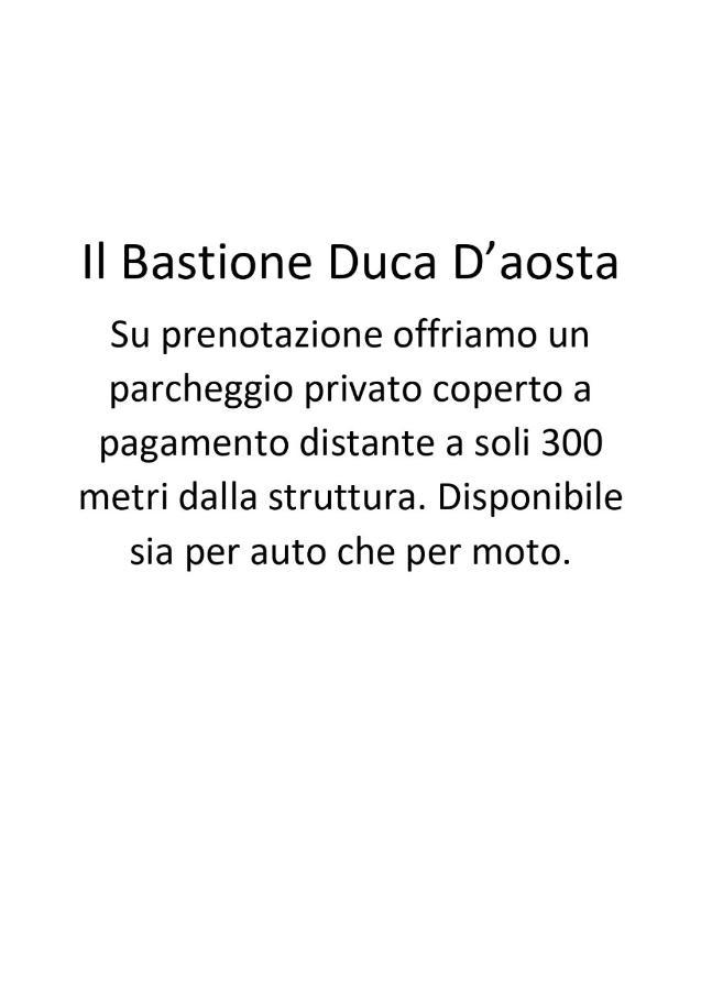 Il Bastione Duca D'Aosta Bed & Breakfast Trapani Dış mekan fotoğraf